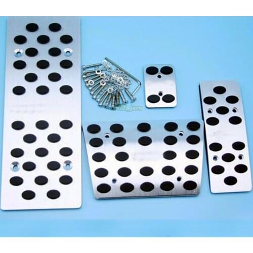 For Benz AMG W164 W166 X164 X166 W251 ML320 GL Class Fuel Brake Foot Rest AT pedals Plate,Non slip Accelerator brake pedal Pad