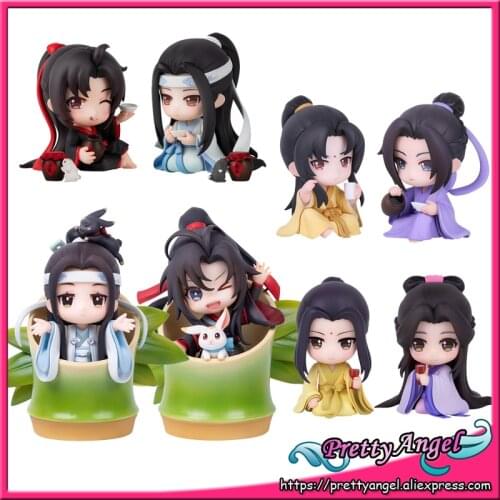 PrettyAngel - Genuine The Master of Diabolism Lan Wangji Wei Wuxian Yi Ling Lao Zu Ver. Collection Figure