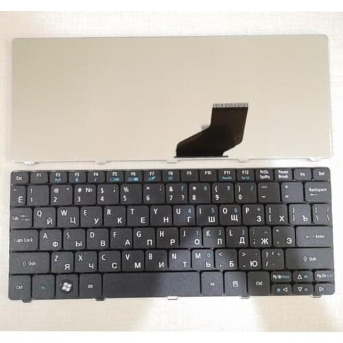 Russian Keyboard for Acer For Emachines ZE6 ZE7 PAV70 PAV80 NAV50 350 eM350 NAV51 355 eM355 D255E AOD255E NAV70 POVE6 RU Black