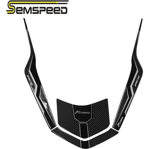 SEMSPEED PCX2021 Motorcycle Fender Sticker Headlight Decals for Honda PCX125 PCX160 2021 PCX 125 PCX 160 Side Panel Winker Decal