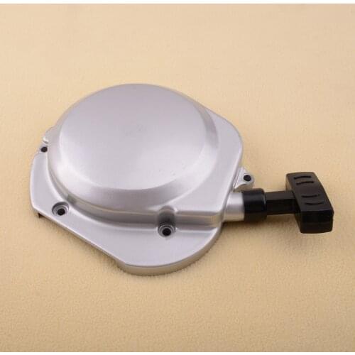 Silver Recoil Pull Starter Replacement Fit for JIANSHE 250CC ATV JS250 QUAD Accessories Motorcycle