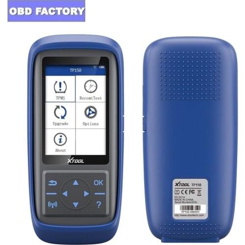 XTOOL TP150 Tire Pressure Monitoring System OBD2 TPMS Diagnostic Scanner Tool TPMS Program 15&433 MHZ Sensor Car accessorie
