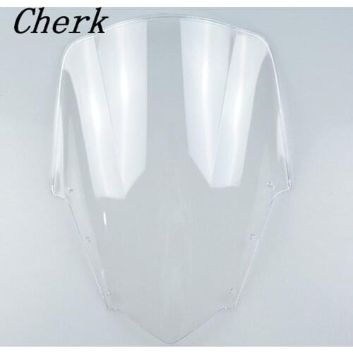 Motorcycle Clear Windshield Windscreen Double Bubble For Yamaha FZ1S 2006-2011 10 09 08 07