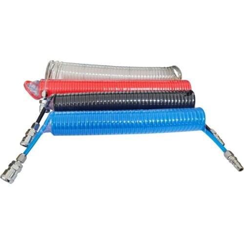 PU6*4 PU8*5 PU10*6.5 PU12*8 Compressor Air Hose Pipe quick Detachable Connectors Pneumatic Hoses Parts 6M 9M 12M 15M