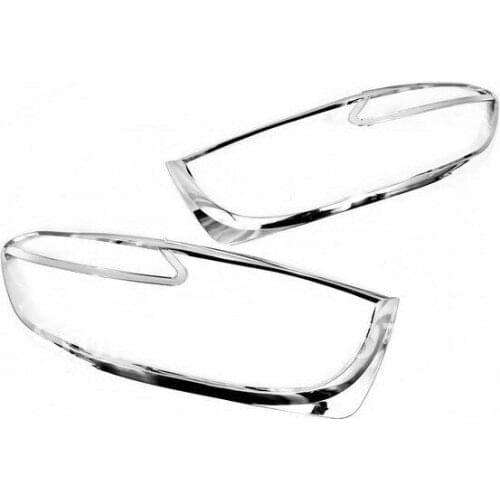 High Quality Chrome Head Light Cover for Toyota Highlander 08-10 Free Shipping Brand New