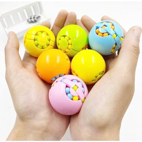 2021 Anti stress Toys Colorful Toys Rotating Cube Fun Puzzle Kids Stress Relief Decompression Toy For Adults Kids dropshipping
