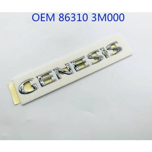 863103M000 Rear Trunk Logo Emblem For 2008 2009 up Hyundai GENESIS 86310-3M000