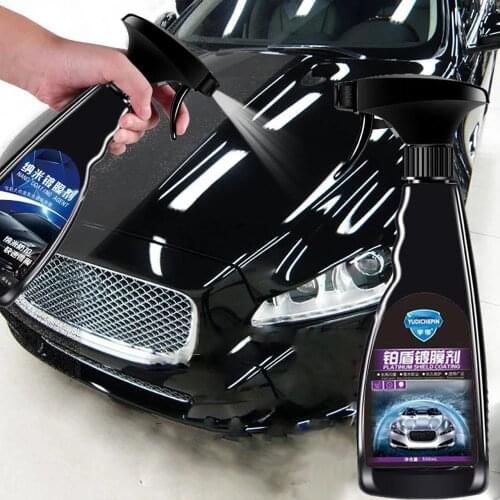550ml Car Ceramic Coating Polishing Crystal Plating Spray Sealant Top Coat Quick Nano-Coating Wax Car Paint Waterproof Agent