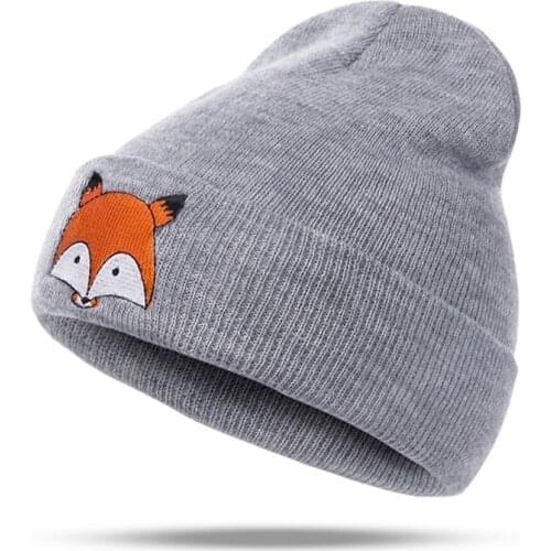 Brand New Infant Kids Baby Girls Boys Warm Winter Hats Solid Knit Cotton Warm Hats Caps Knitted Beanies 4 Colors