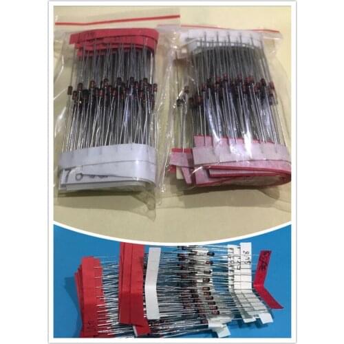 1/2w 0.5W Zener Diode 3.3-30V 14values*10pcs=140pcs Assorted Assortment Set New electronic diy kit