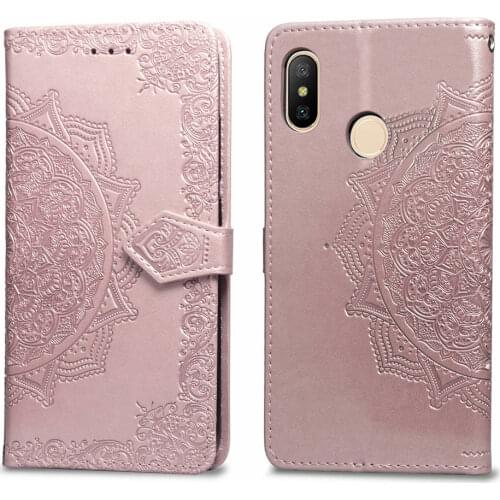 Wallet Leather Cover For Xiaomi Mi A2 Lite Premium Card Slots Holder Shockproof Case For Xiaomi Redmi 6 Pro Flip Stand Coque