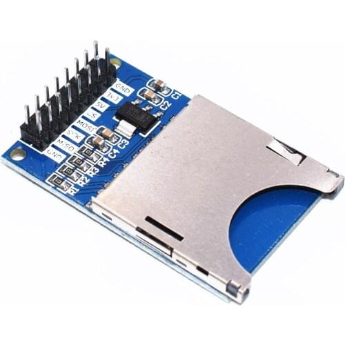 B61 10PCS/LOT Reading and writing module SD Card Module Slot Socket Reader ARM MCU