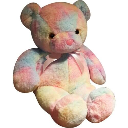 Stuffed Led Luminous Shining Lighting Teddy Bear Plush Pillow Toy