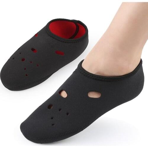 Neoprene Short Beach Socks Non-slip Antiskid Scuba Hollow Dive Boots Snorkeling Sock Swimming Fins Flippers Wetsuit Shoes