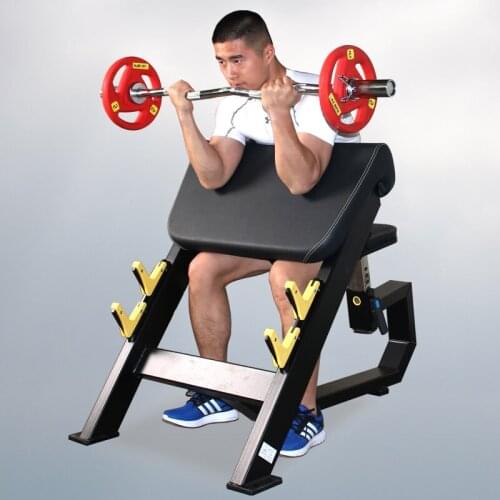 Fitness Equipment Personal Education Supplies Gym Biceps Stool Pastor Chair Strength Type Local Equipment Six Gear Adjustment
