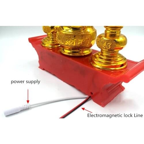 Real room escape props organ horror theme incense incense altar altar unlock organ props