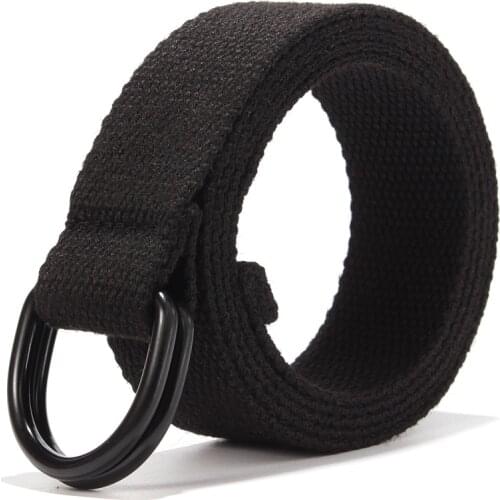 Plus Size 110 120 130 140 150 160cm Men Women Unisex Canvas Belt Outdoor Military Tactical Waist Belt for Jeans Waistband Pants