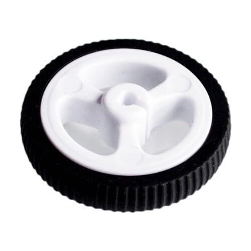 D-hole Rubber Wheel Suitable for N20 Motor D Shaft Tire Car Robot DIY Toys Parts