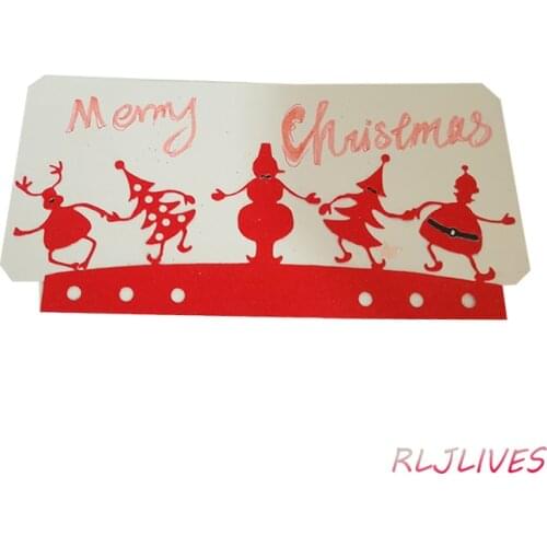Christams Ball Shaker Metal Cutting Dies DIY Scrapbooking Card Stencil Paper Craft Handmade Album Handbook Decoration