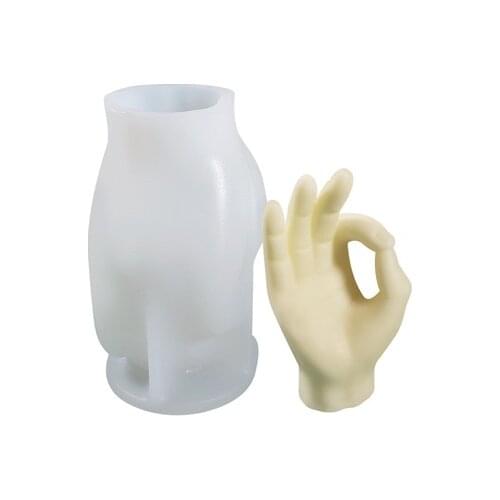 Greative Hands Shape Silicone Mold for for Resin Molds Epoxy Uv Diy Resin Craft Home Decoration Handmade Tools