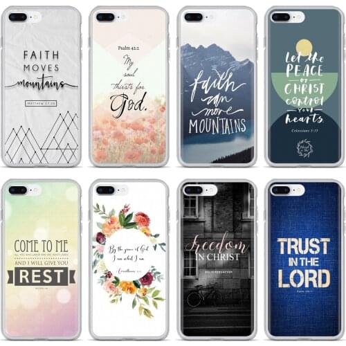 Silicone Case Bible Jesus Philippians Christian For Xiaomi Mi 5X 6X Mix 1 2 2S 3 Mi5 Mi5S Mi6 Mi3 Mi4 poco X3 nfc F2 Pro M3