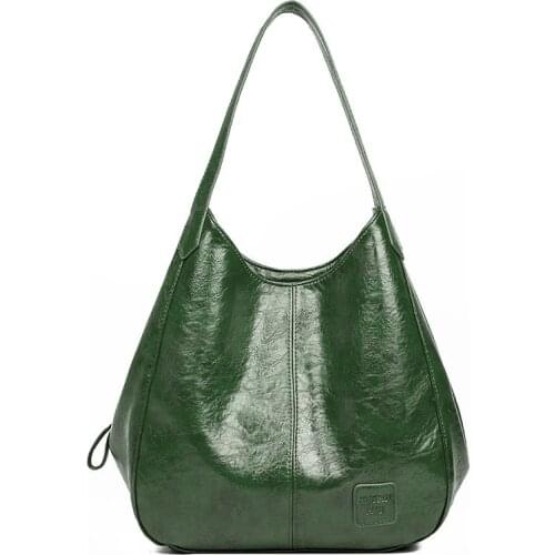 Women Messenger Bag Soft Leather Bags for Women Hot Women Bag Oil Wax Leather Womens Handbag Luxury Lady Hand Bag High Capcaity