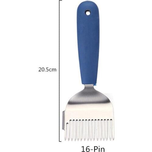 1 Pcs Fork Bee Honey Cutting Tool Shovel Blue Beekeeping Supplies New Design Convenience Straight Needles Uncapping