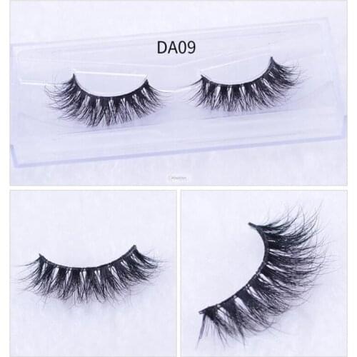 1 pair mink eyelash Eyelashes Full Strip False eye Lashes hand made extension long style makeup accessories