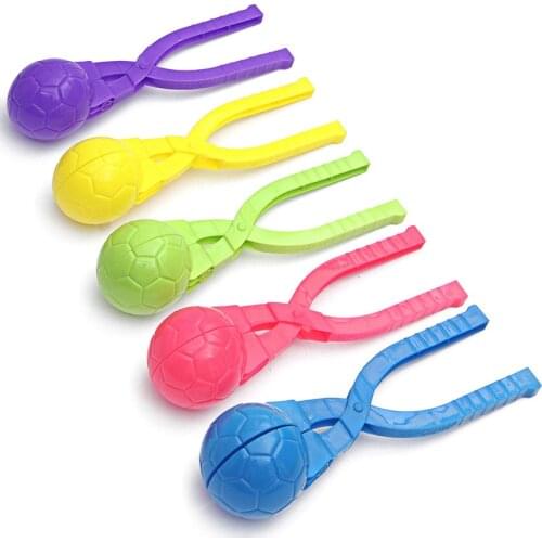 1PC Winter Snowball Maker Sand Mold Tool Snow Ball Maker Funny Compact Snowballs Fight Outdoor Sport Snow-balls Toy Random Color