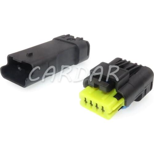 1 Set 4 Pin 211PC042S4021 211PL042S0049 Waterproof Auto Electric Socket Car Wire Plug Automotive Connector