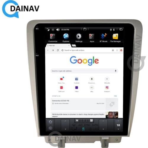 12.1inch android car radio DVD multimedia player FOR-Ford Mustang 2010-2014 car GPS navigation autoradio player