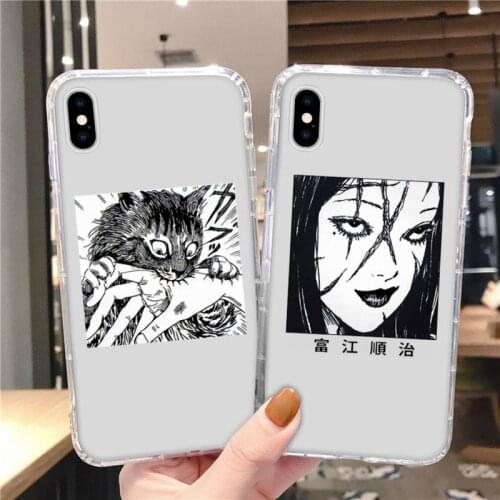 Anime cartoon horror design Phone Case Transparent for Huawei honor Enjoy Y V 9 7 8 10 20 30 40 SE S E C lite pro plus 2019