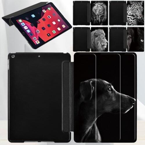 For Apple IPad 8/5/6/7/iPad Air 4/3/2/1/iPad Mini 4/5/1/3/2/iPad Pro 11 Tablet Case Pu Leather Protective Cover + Stylus