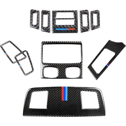 For Bmw E90 2004-2013 Air Outlet Car Accessories Interior Decoration Automotive Interior Stickers Automobiles Parts