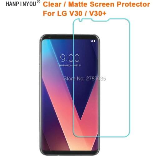 For LG V30 / V30+ Plus 6.0" Clear Glossy /Anti-Glare Matte Screen Protector Protective Film Guard (Not Tempered Glass)