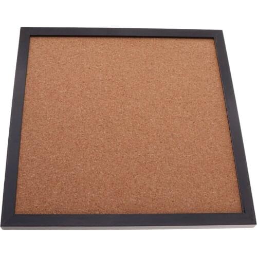 Square Cork Notice Board Memo Board for Photo Wall Office Classroom