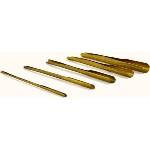 Hole Puncher Copper Pottery Tools Pot Making Drilling Crafts Potters Ceramic Clay Polymer Scraping Modelling Tool