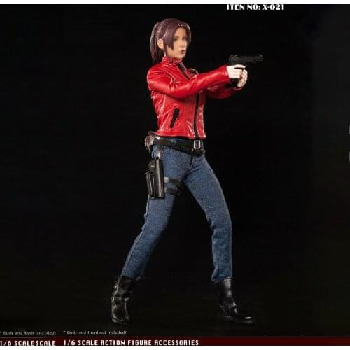 IN stock 1/6 X-TOYS (X-021) Claire scale Red locomotive combat Female Suit 12 inch Doll