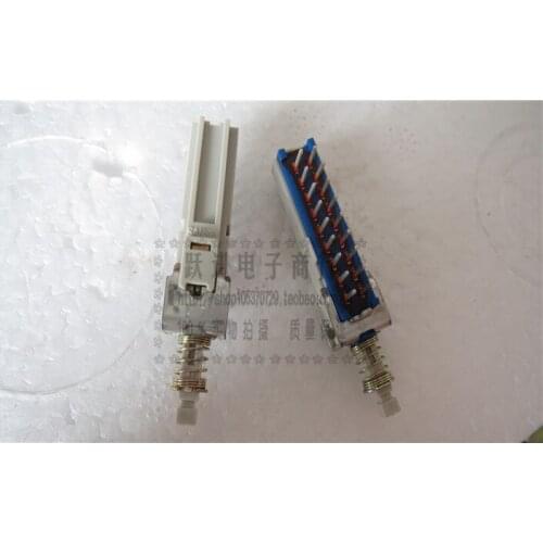 Import Japan SANSEI self locking lock switch 2*9 double row 18 pin 18 feet keys Press power switch button