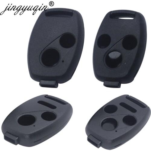 Jingyuqin 10pcs/lot 2/34 Buttons Remote Key Case Shell Fob for HONDA Accord CRV Pilot Civic Fit Fob