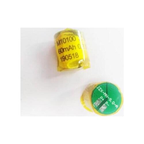 10100 60mAh 3.7V smallest cylindrical lipo rechargeable battery for TWS earphone