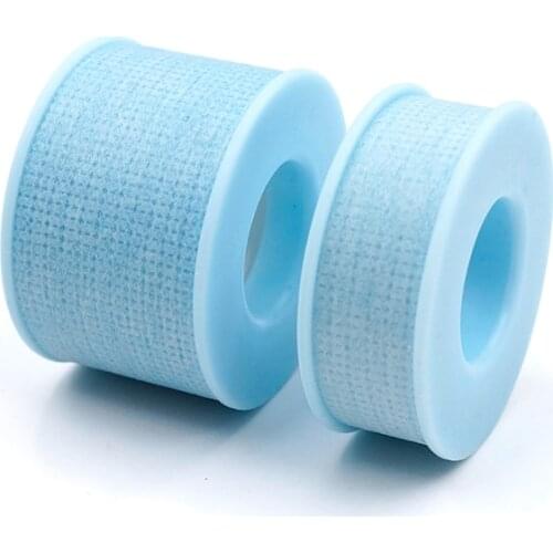 Non-woven Medical Silicone Gel Eyelash Tape Breathable Sensitive Resistant Blue Eye Pad Eyelash Extension Tools