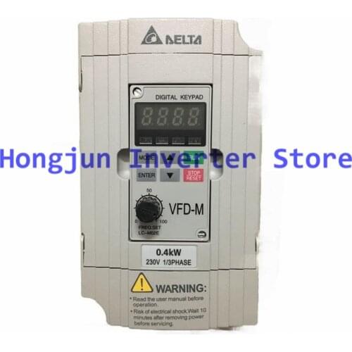 New and genuine Delta VFD M series inverter 220V 230V 0.4kw 0.75kw 1.5kw inverter VFD004M21A VFD007M21A VFD015M21A inverters