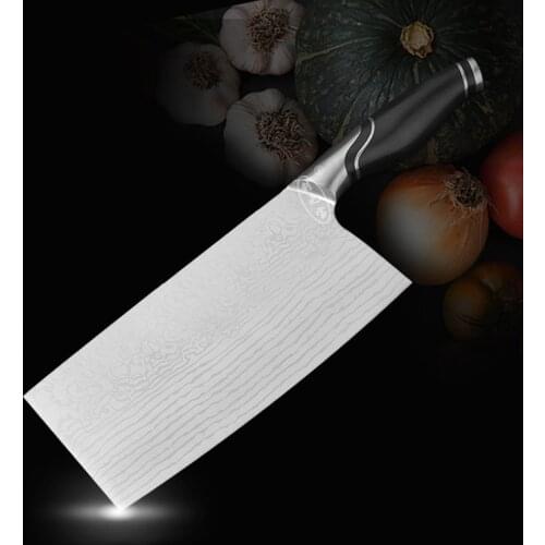 Liangfengzuo Popular Chef Knives 4Cr13 Stainless Steel Slicing Knife Meat Chicken Vegetable Best Chinese Cleaver Cooking Cutlery