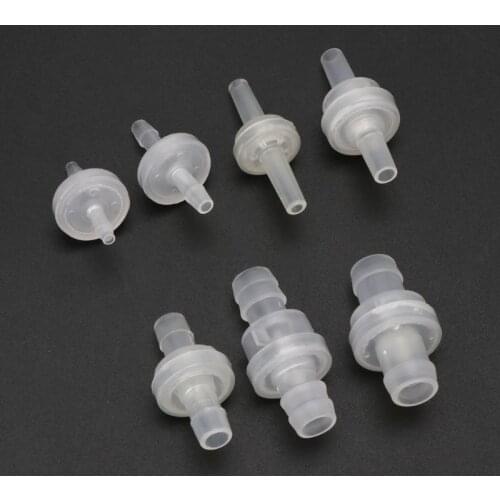 Plastic One-Way Non-Return Water Inline Fluids Check Valves for Fuel Gas Liquid
