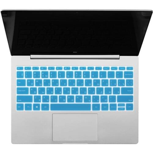 For Xiaomi Mi Notebook Air 13 13.3 inch Laptop Russian Language Silicone Keyboard Cover Skin Protector Sticker Protective film