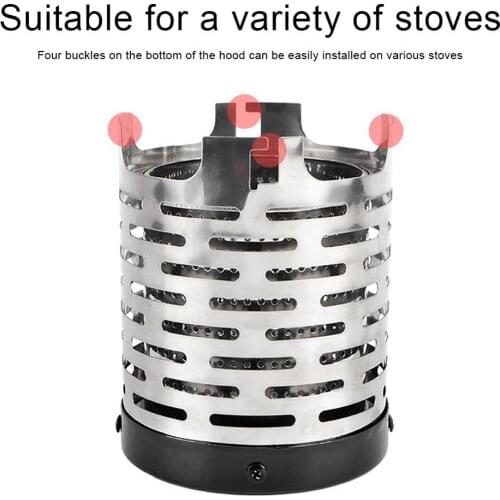 High Quality heating stove camping autumn winter tent heating cover equipped with stainless steel cover For Dropship