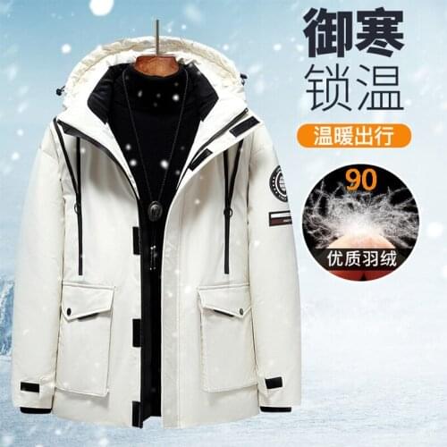 YAPU 2021 New Arrival Mens High Quality Hooded Winter thick Coat male fashion Jacket Thick Warm male Outerwear Overcoat