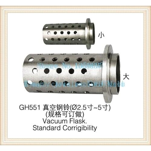 Jeweler Jewelry Casting Tools 4" Diameter 8" Height 304 Stainless Steel Perforated Flask with Flange Rubber Base Free 10 pcs/lot