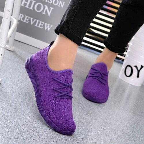 2019 Shoes Women Sneakers Casual Shoes Black Net Shoes Slip On Flats Female Chaussures Femme Zapatos De Mujer